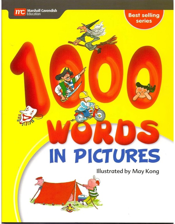 1000 WORDS IN PICTURES (YELLOW)